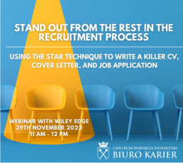 Webinar with Wiley Edge: Stand out from the rest in the recruitment process.